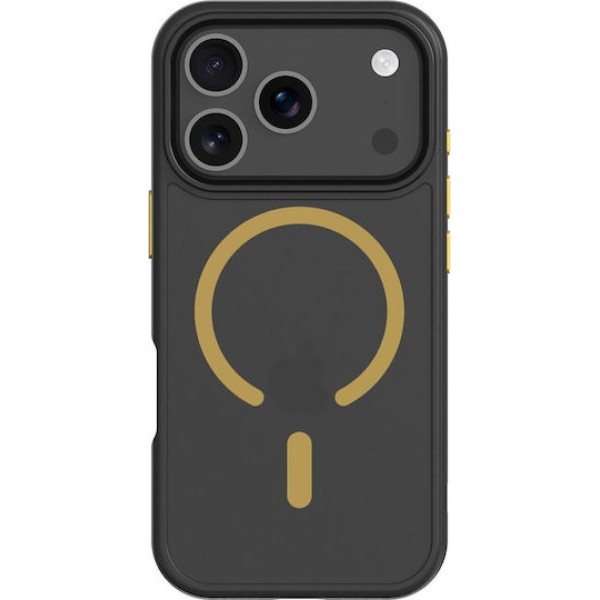 Tactical Magforce Back Cover Black/Yellow (iPhone 17 Pro Max)